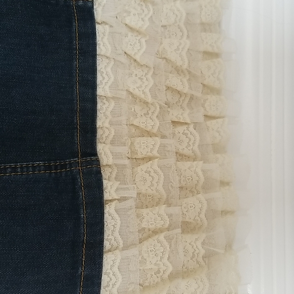 Modest denim skirt - Picture 4 of 7